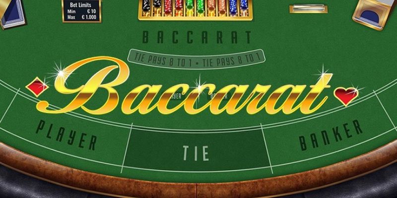 Baccarat là một trò chơi bài không thể thiếu trong hầu hết các sòng bạc trực tuyến